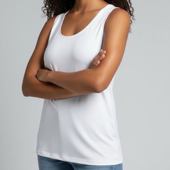 Chico’s Microfiber Cami White Women’s XL/16 (Chico's Size 3) – Pre-Owned - Picture 1 of 6